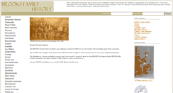 Desktop Screenshot of brooksfamilyhistory.co.uk